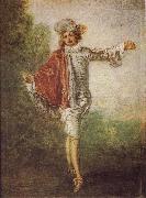 Jean-Antoine Watteau L'Indifferent oil